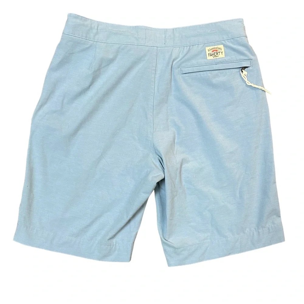 FAHERTY All Day Casual Mens Shorts Blue Size 29